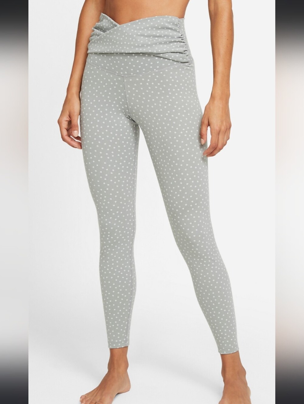 Nike Olive Polka Dot Leggings